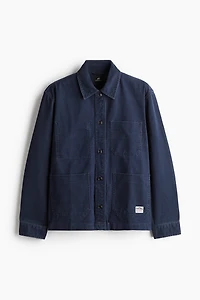 Loose-Fit Utility Overshirt