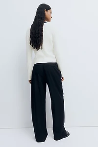 Chandail en tricot torsadé