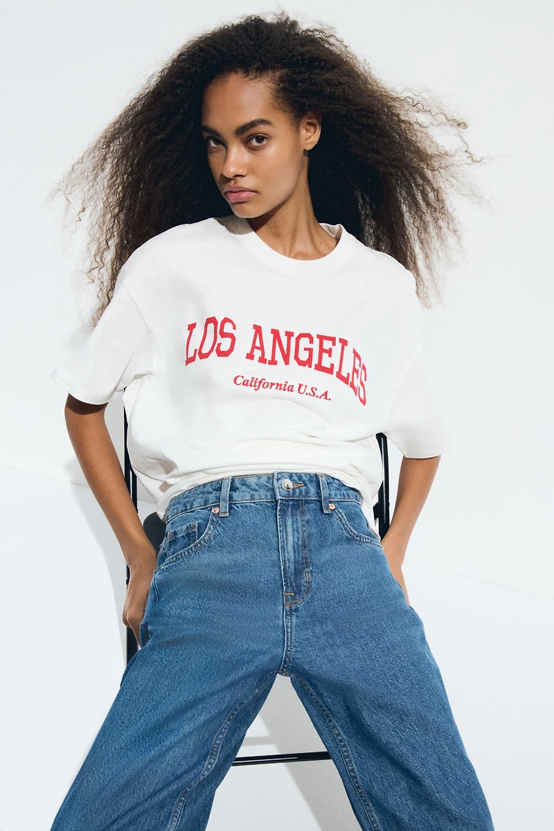 T-shirt grande taille imprimé