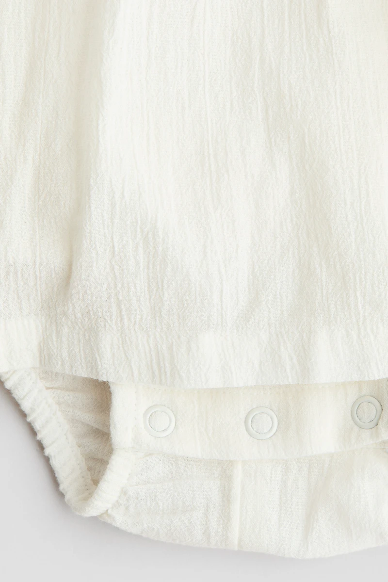 Cotton Bodysuit Dress