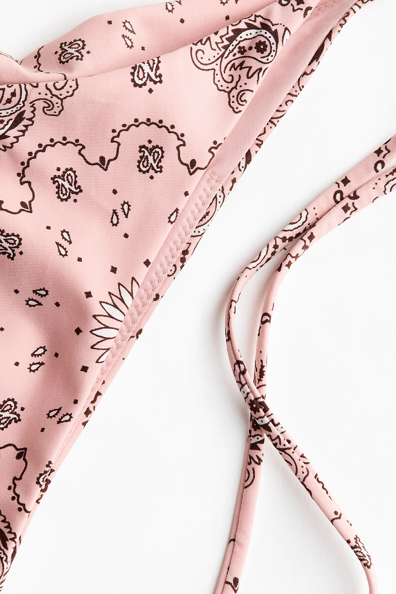 Bas de maillot Tanga brésilien à nouer