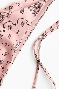 Bas de maillot Tanga brésilien à nouer