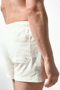 Seersucker Swim Shorts