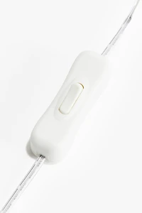 Lampe de table en rotin