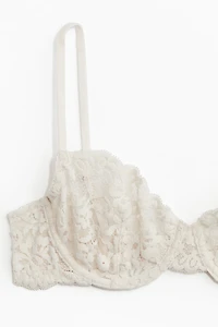 Soutien-gorge en dentelle avec armatures