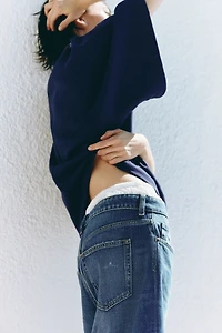 Denim Bermuda Shorts