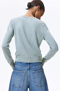 Fine-Knit Cardigan