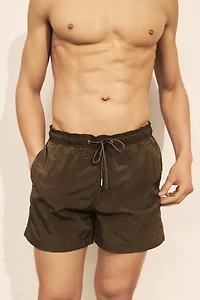 Short de bain froissé