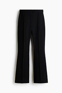 Bootcut Crease-Front Pants