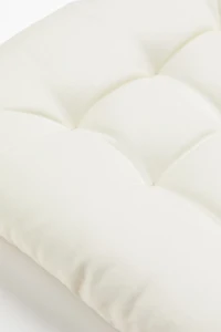 Lot de 2 coussins chaise en coton