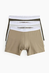 3-Pack Mid-Length Boxer Briefs with Lycra®
