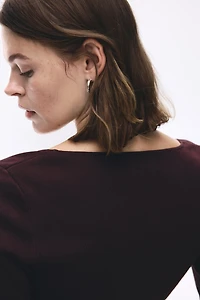 Haut à encolure carrée