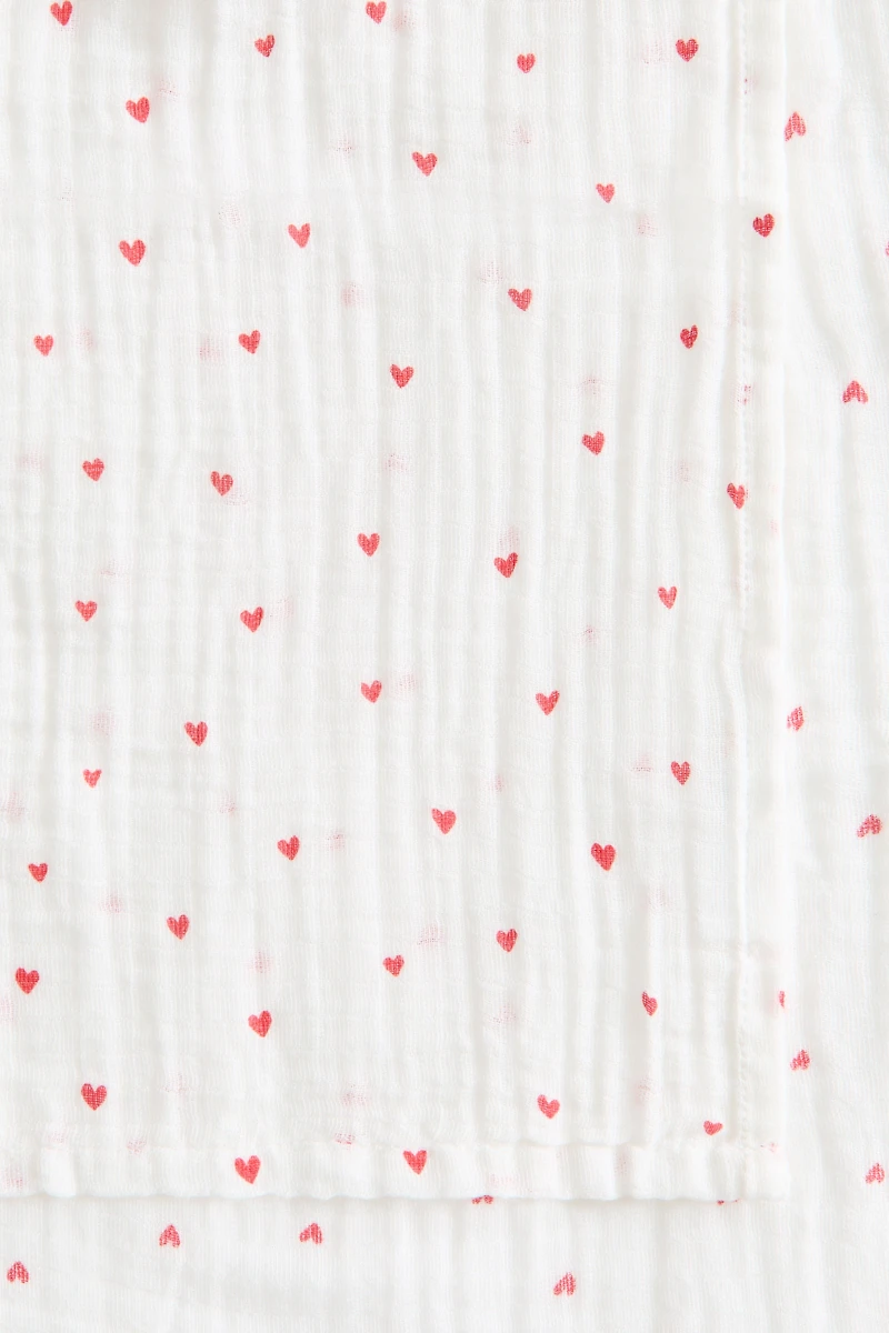 Couverture pour bébé en mousseline