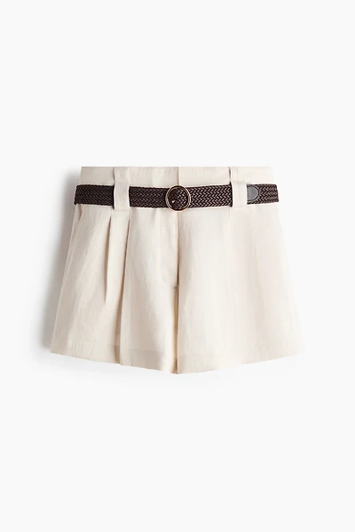 Dress Shorts with Belt