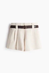 Dress Shorts with Belt