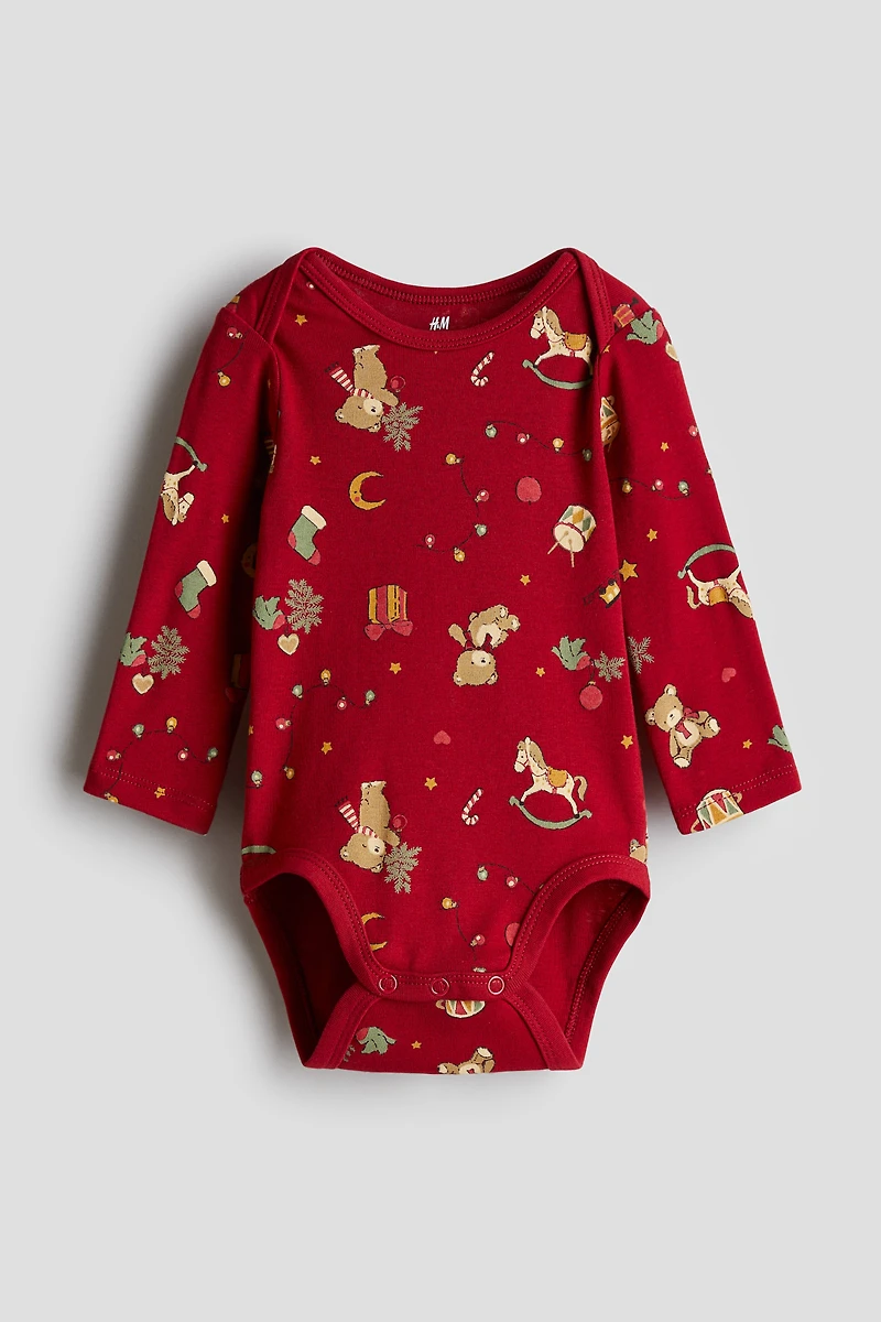 Bodysuit with Lap Shoulders