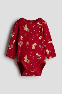 Bodysuit with Lap Shoulders