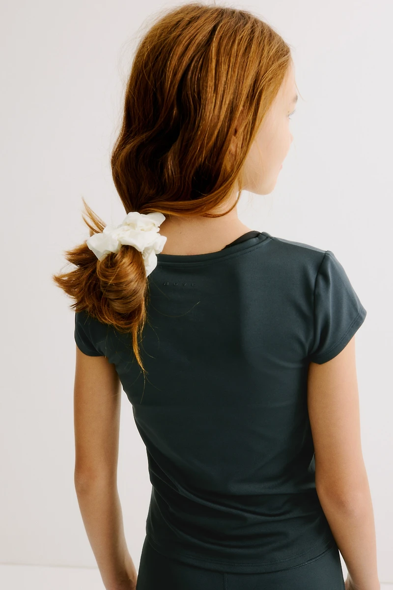 Square Neck Sports Top with DryMove™