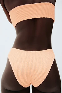 Bas de maillot échancré