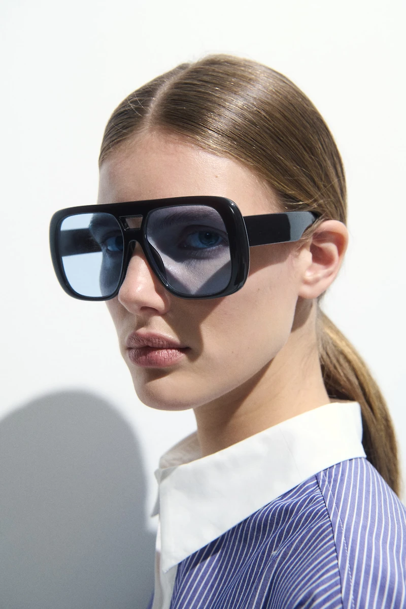 Aviator-Style Sunglasses