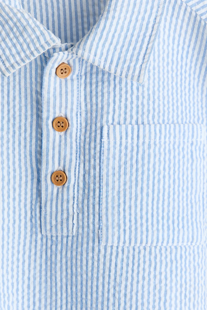 Ensemble 2 pièces en crépon de coton