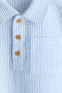 Ensemble 2 pièces en crépon de coton