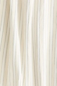 Cotton Balloon-Leg Pants