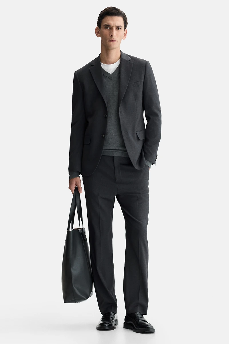 Regular-Fit Suit Pants