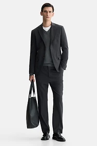 Regular-Fit Suit Pants