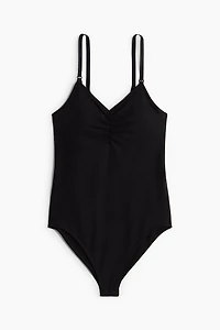 MAMA Seamless Cotton-Blend Nursing Bodysuit