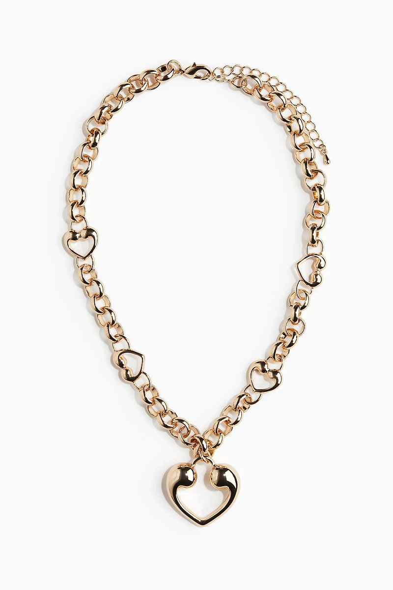Collier avec pendentif cœur