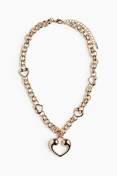 Collier avec pendentif cœur