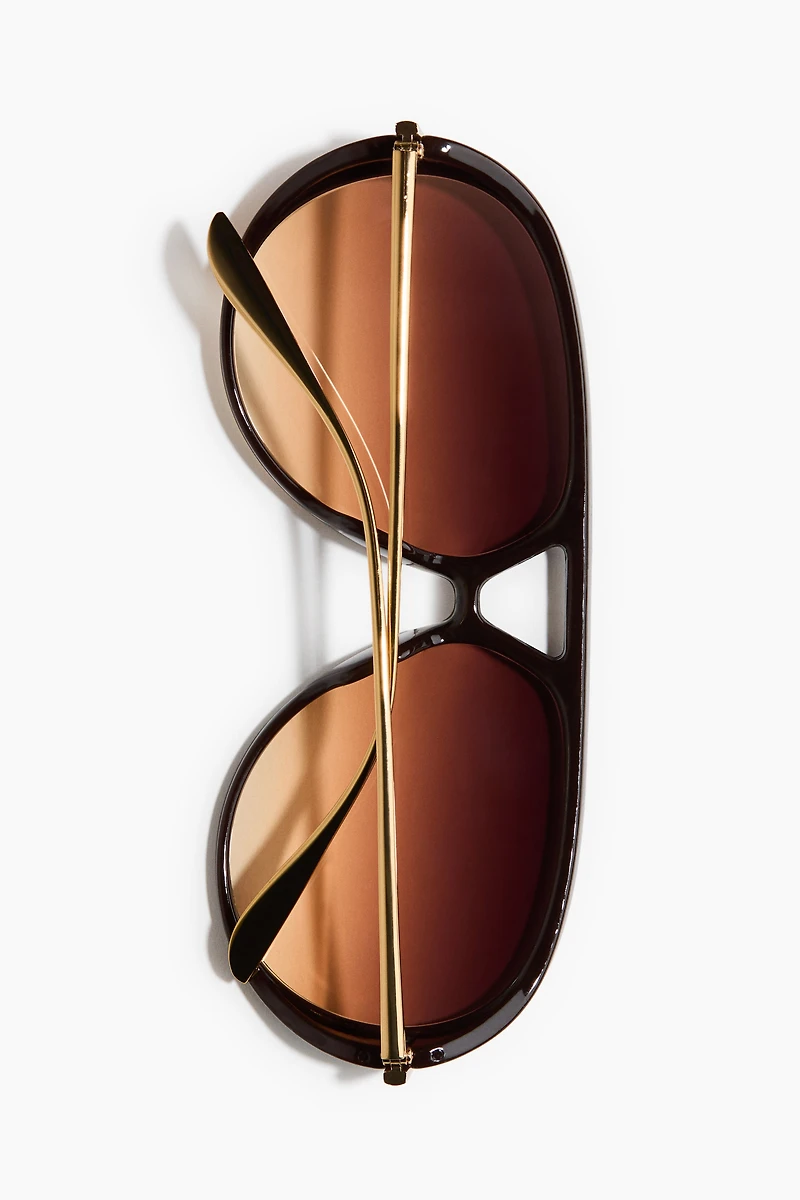 Lunettes de soleil style aviateur