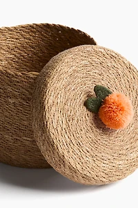 Pompom Seagrass Storage Box