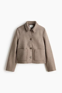 Veste courte en feutre