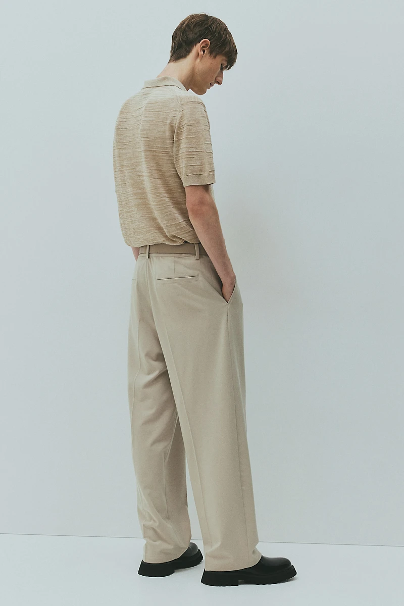 Regular Fit Fine-Knit Polo Shirt
