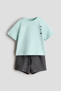 2-Piece Cotton Jersey Set