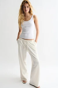 Wide-Leg Joggers