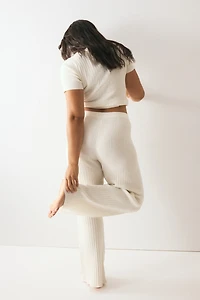 Cable-Knit Pants