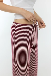 Straight-Leg Drawstring Pants