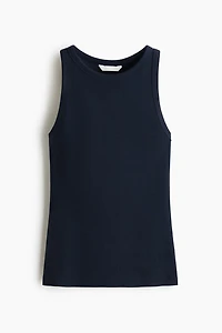 Ribbed Cotton Tank Top