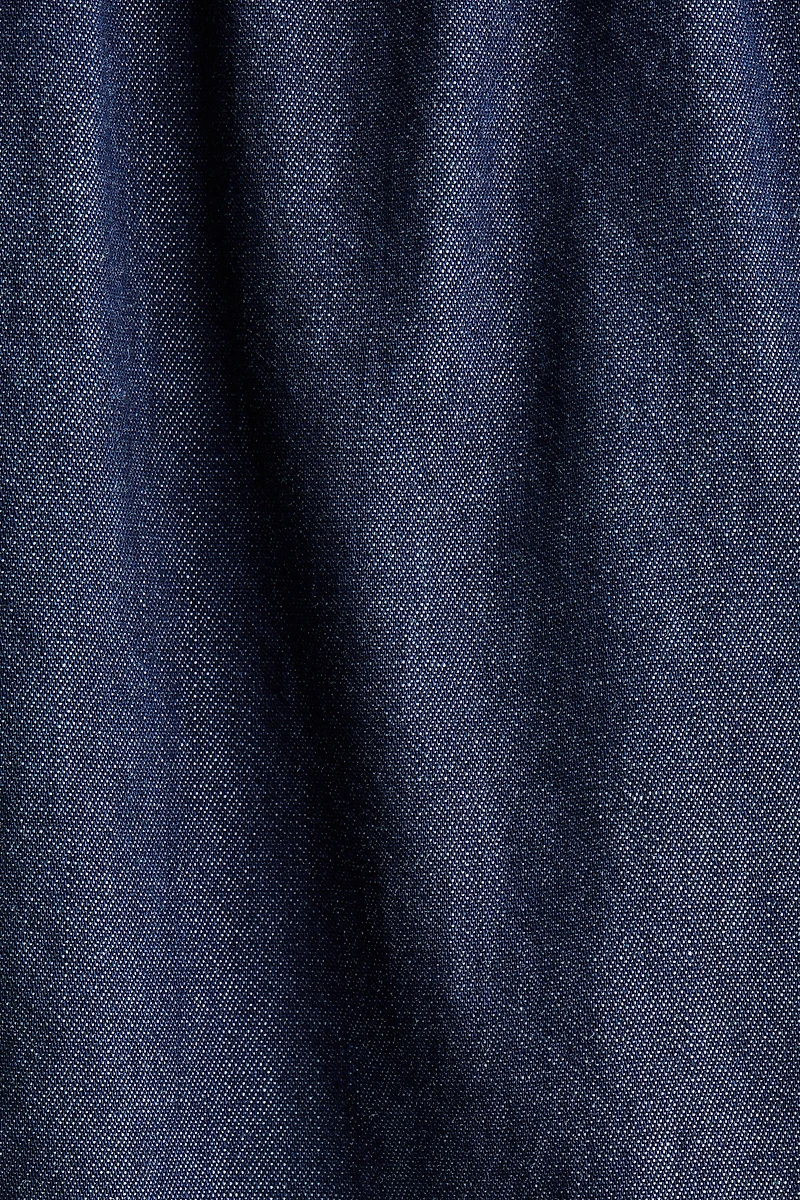 Denim Drawstring Pants