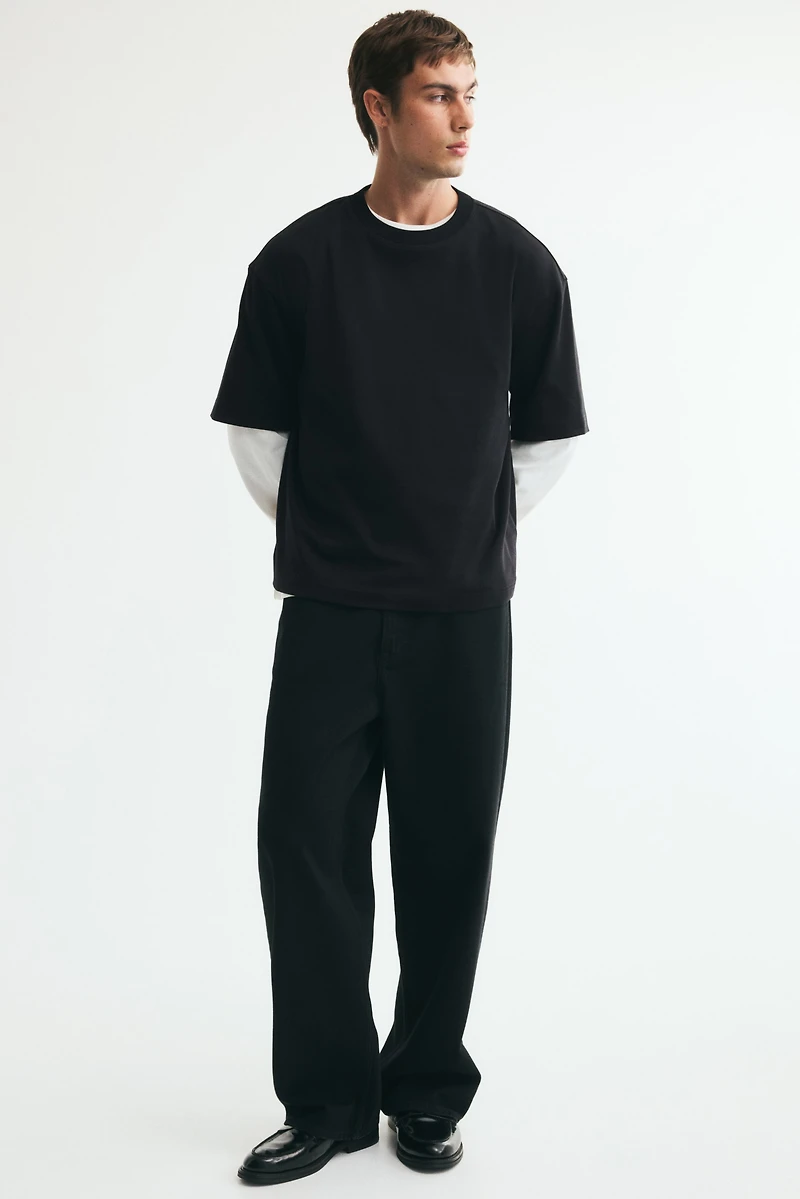 Relaxed-Fit Interlock T-Shirt