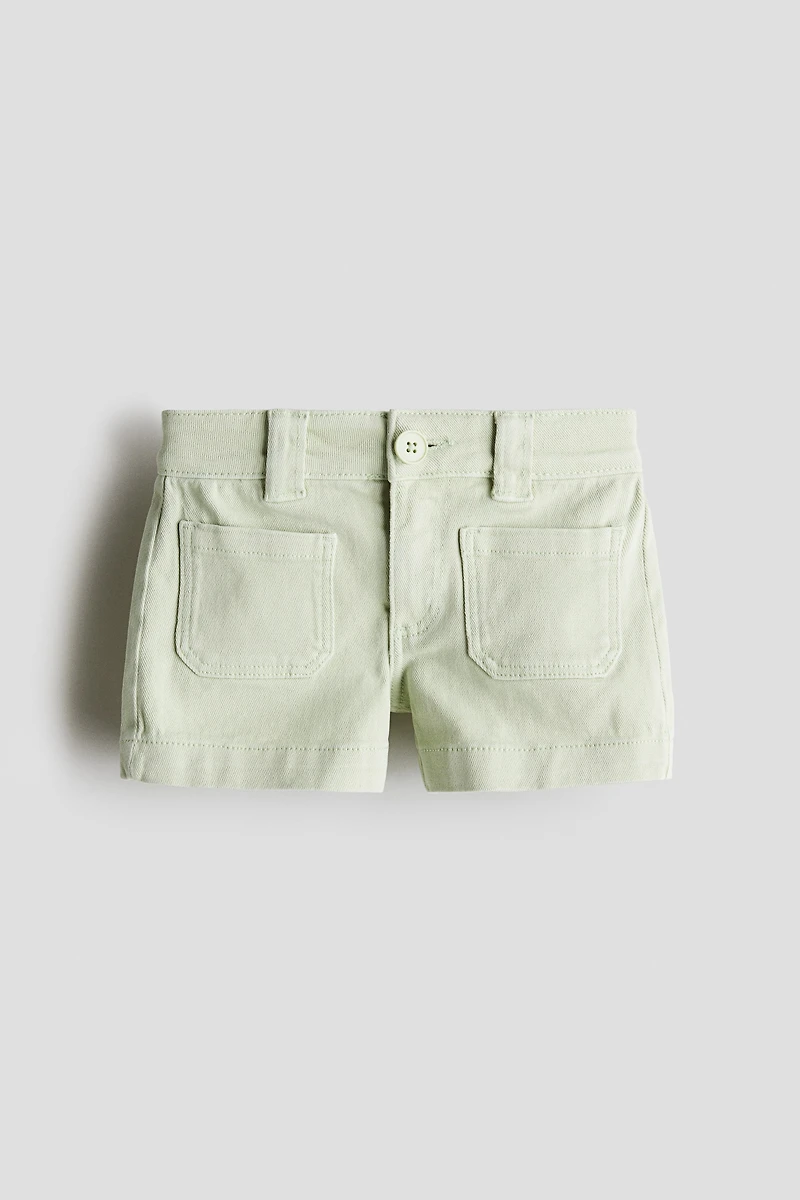 Cotton Twill Shorts
