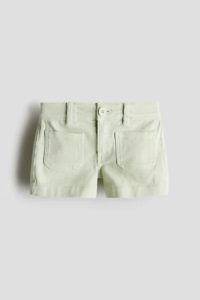 Cotton Twill Shorts