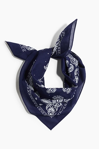 Foulard cravate à motif