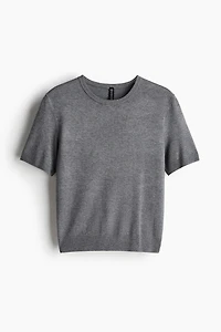 T-shirt en maille fine