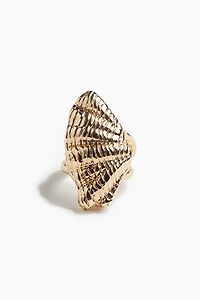 Seashell-Shaped Ring
