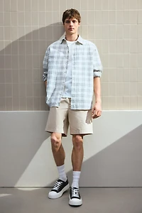 Regular-Fit Canvas Shorts