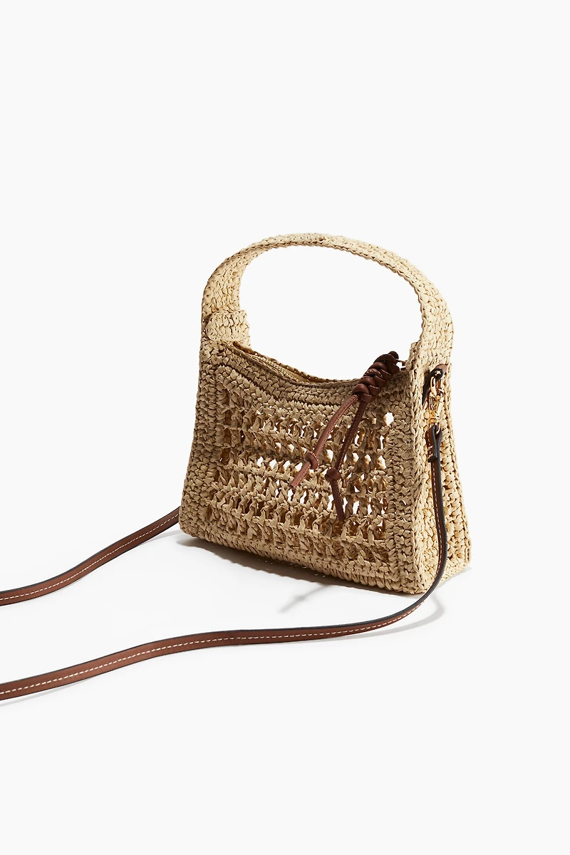 Straw Crossbody Bag